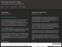 Tablet Screenshot of flamingodancer.net